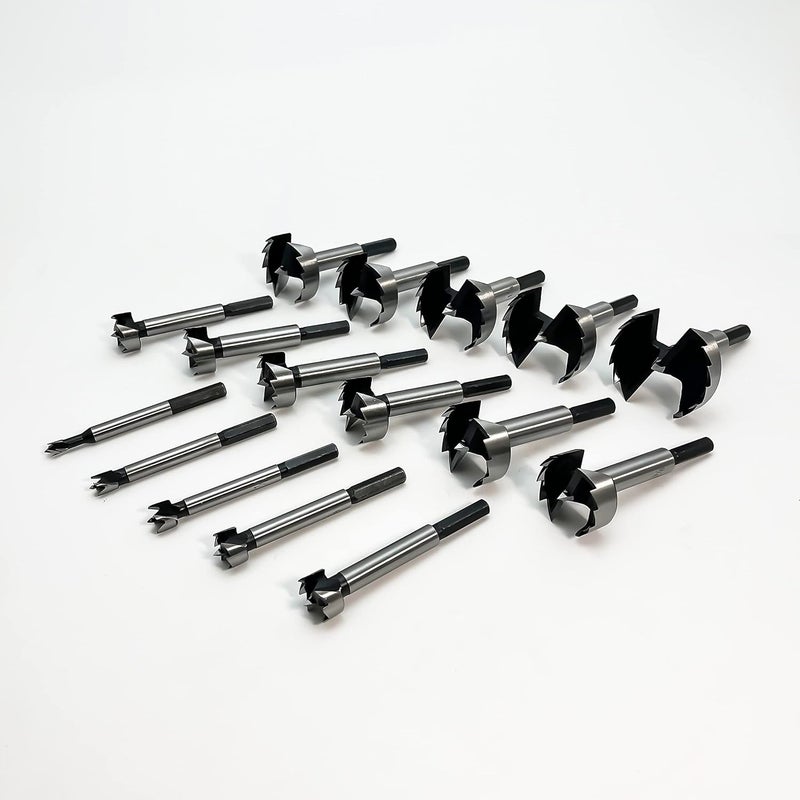 Cortool Forstner Bit Set 16Pcs Hex Shank, Wood Drill Bits Set with Multi Sided Shank - Image 3